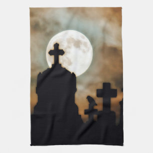 Halloween Dusk Kökshandduk