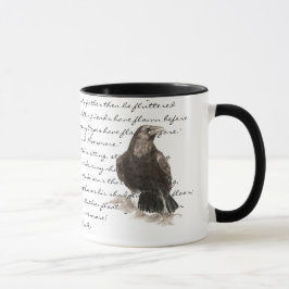Halloween, Edgar Allen Poe, Raven, Icke desto mer Mugg