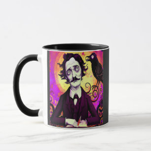 Halloween, Edgar Allen Poe, Raven, Icke desto mer Mugg
