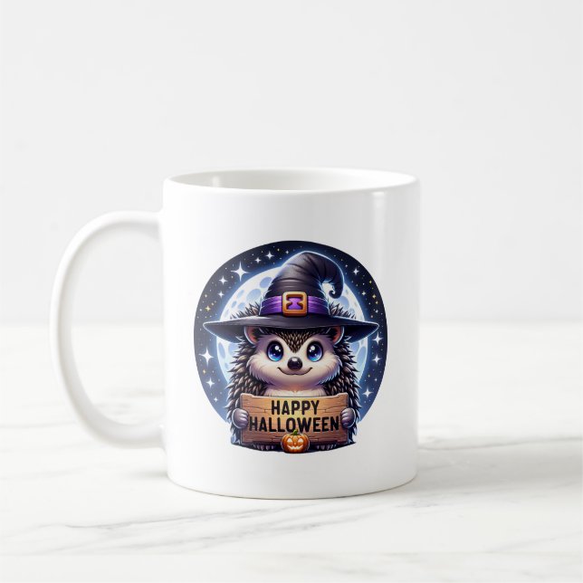 Halloween Egel Kaffemugg (Vänster)