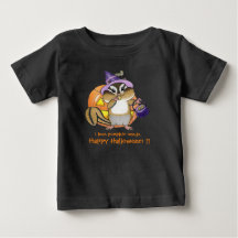 Halloween-ekorre Baby T-shirt