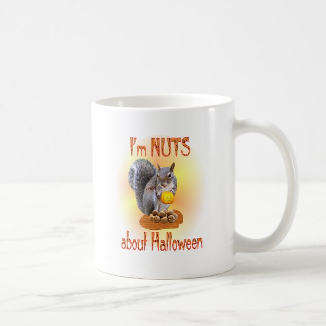 Halloween ekorre kaffemugg (Höger)