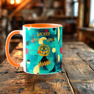 Halloween - Elaka Jack-o'-Java Pumpa Mugg