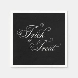 Halloween Elegant BUS ELLER GODIS Party Napkins Pappersservett