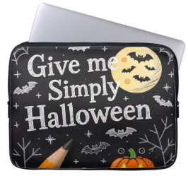 Halloween Elektronikpåse Laptop Fodral