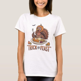 Halloween eller Fest Kalkon Höstfest T Shirt