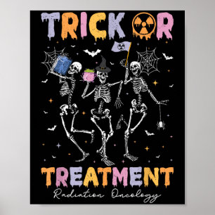 Halloween eller strålbehandling med strålning onko poster