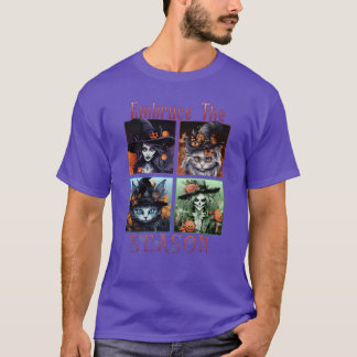 Halloween Embracehe Season-vänner T Shirt