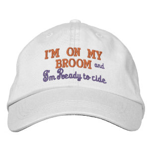 Halloween Embroized Cap Broderad Keps