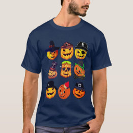 Halloween Emoji Collection Funny Halloween Shirt T Shirt
