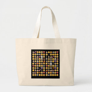 halloween emoji jumbo tygkasse