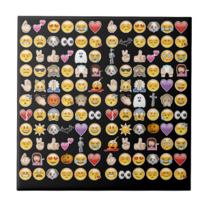 halloween emoji kakelplatta