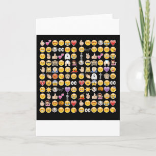 halloween emoji kort