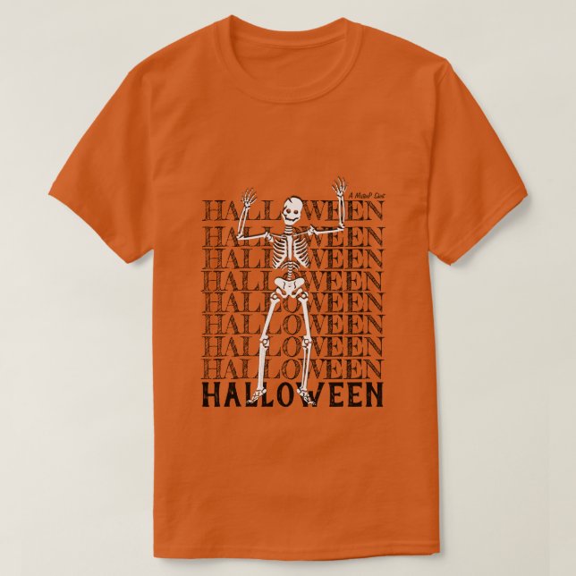 Halloween - En MisterP Shirt Tröja (Design framsida)
