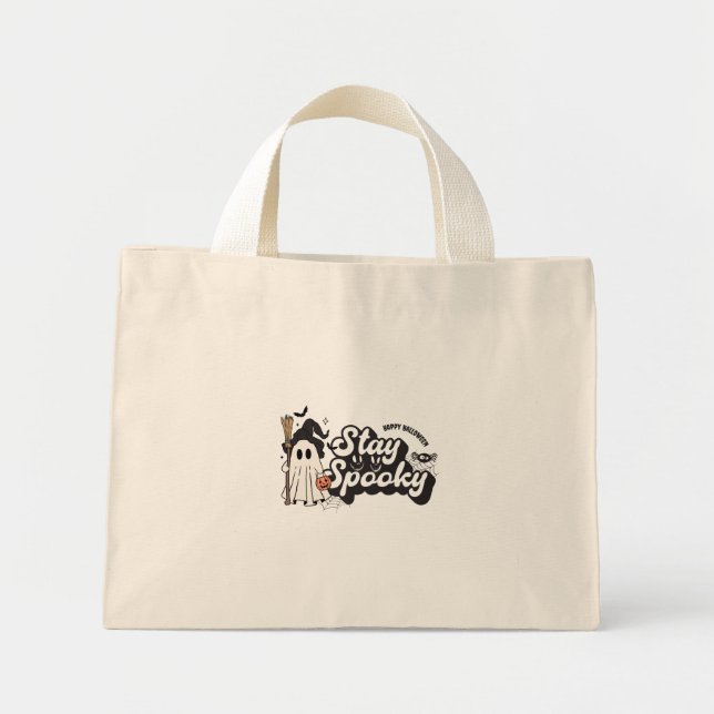 Halloween, en tid för terror mini tygkasse (Framsidan)