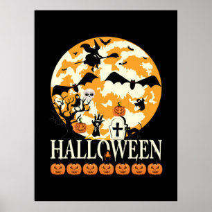 Halloween, en värld där det finns oktrober poster