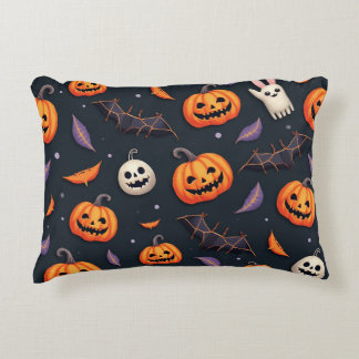 Halloween-eque artistisk cushion prydnadskudde