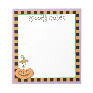 Halloween Eskie Anteckningsblock
