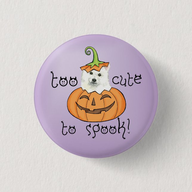 Halloween Eskie Knapp (Framsida)