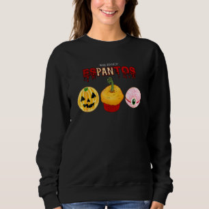 Halloween Espantos Latinx Pan Dulce Mexikansk Conc T Shirt