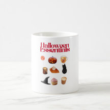 Halloween Essentials Mug – Cute Spooky Coffee Cup