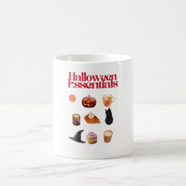 Halloween Essentials Mug – Cute Spooky Coffee Cup Kaffemugg