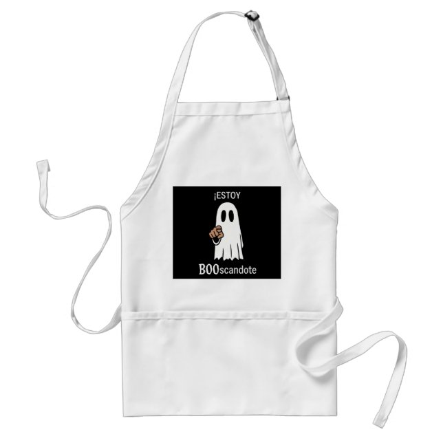  halloween estoy booscandote förkläde (Framsidan)
