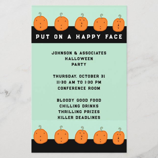 Halloween Event Flyer (Framsidan)