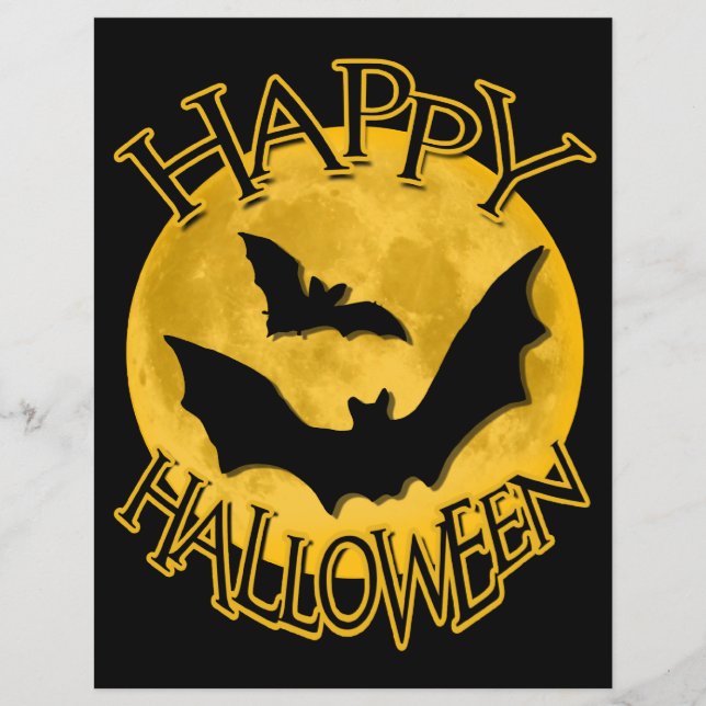 Halloween Event och Party Flyers (Framsidan)