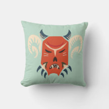 Halloween Evil Horned Demon Mask