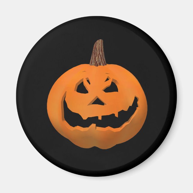 Halloween: Evil Jack-O-Lantern: Fridge Magnet (Framsidan)
