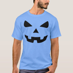 Halloween Evil Pumpkin Ansikte Women & Manar T Shirt