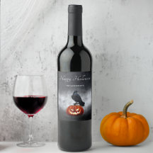 Halloween Evil Pumpkin och Raven Personlig