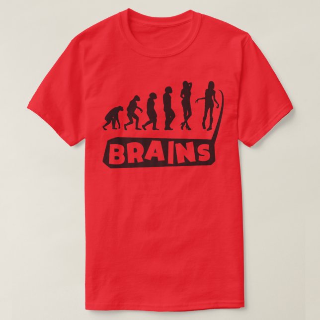 Halloween Evolution Bus eller godis Halloween Cost T Shirt (Design framsida)