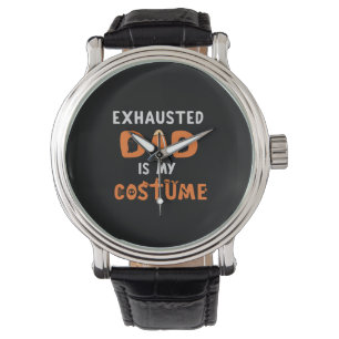 Halloween Exhausted Pappa är min dräktighetsfödels Armbandsur