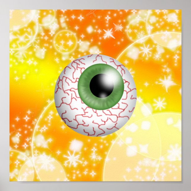 Halloween Eyeball - SRF Poster (Framsidan)