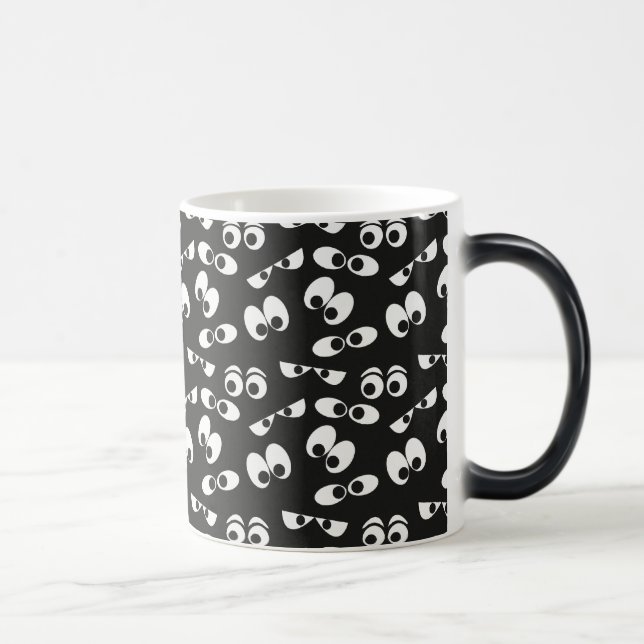 Halloween Eyebollar Magisk Mugg (Höger)