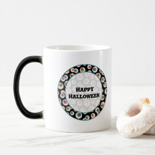 Halloween Eyebollar Magisk Mugg