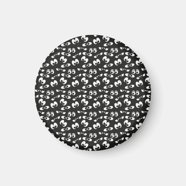 Halloween Eyebollar Magnet (Framsidan)