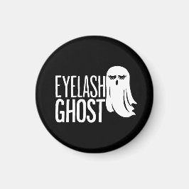 Halloween Eyelash Ghost Magnet