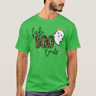 Halloween FabBooLous Fabulous Ghost Bus eller godi T Shirt