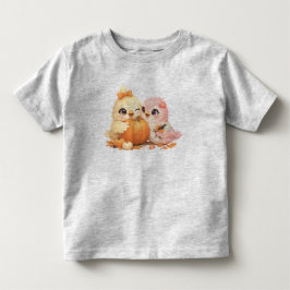 Halloween Fågel Vänlig T-Shirt för Småbarn