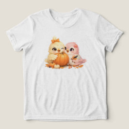 Halloween Fågel Vänner Barn T-Shirt