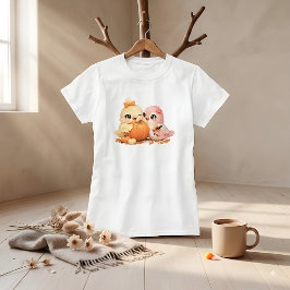 Halloween Fågel Vänner Dam T-Shirt