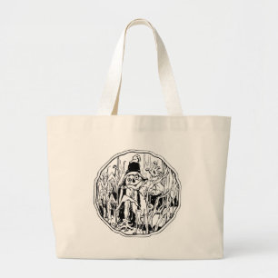 Halloween Fågelskrämma Bag Jumbo Tygkasse