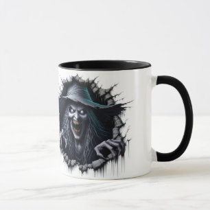 Halloween-Fågelskrämma Mugg