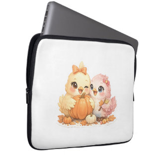 Halloween Fågelvänner Höst Laptop-fodral Laptop Fodral