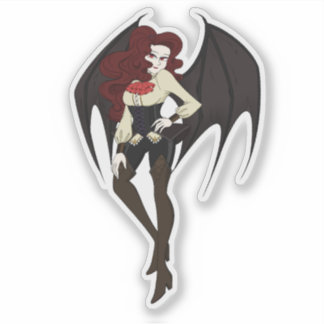 Halloween Fairy: Drottningen av Vampyres Sticker Klistermärken