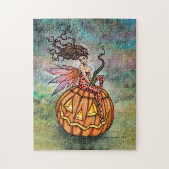 Halloween Fairy Fantasy Art av Molly Harrison Pussel (Vertikal)