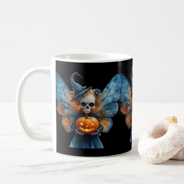 Halloween Fairy Kaffemugg (Med munk)